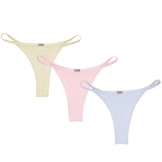 Set 3 Perechi Tanga Cu Elastic